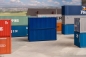 Preview: FALLER 182054 20'' Container, blau, 2er-Set