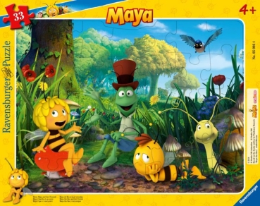Ravensburger Puzzle 33 tlg. Biene Maya und ihre Freunde