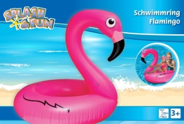 Spash & Fun Schwimmring Flamingo