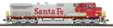 HO 3-Leiter AC MTH Dash-9 Diesellokomotive Santa Fe (#624) w/Proto-Sound 3E+