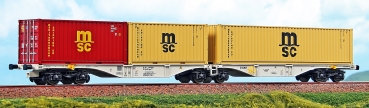 Typ Sggrs 80, AAE mit MSC Container