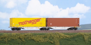 ACME 40390 - AAE Doppel-Containertragwagen "Nothegger / TAL" Ep.VI 