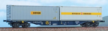 A.C.M.E. 40418 Typ Sgnss 60 CEMAT mit 2 Bulk Container 30' "Bertschi"