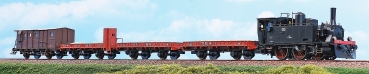 Güterzug mit Tenderlok, FS, 5-teilig