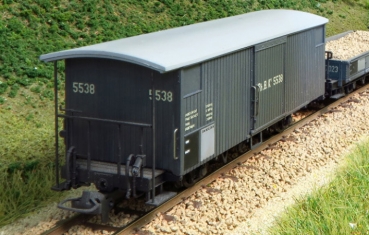 RhB K1 5552 gedeckter Güterwagen ab 1911