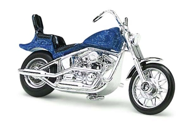 Busch 40152 US-Motorrad, Blau