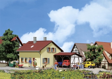 FALLER Siedlerhaus mit Anbau