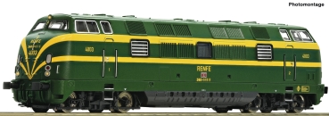 Diesellok D.340 grun/gelb    