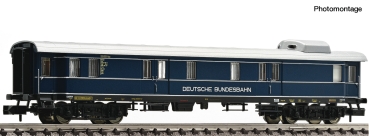 F-Zug Gepackwagen, blau      