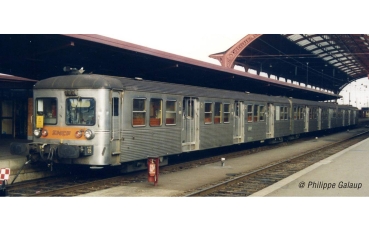 Jouef HJ4150 SNCF,3tlg.WagensetRIB 70,OrigLack.,Ep.IV
