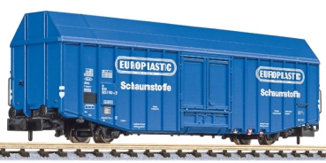 Liliput L265806 "Großräumiger Güterwagen, Hbks, DB, ""EUROPLASTIC"", Ep.IV (kurz)"