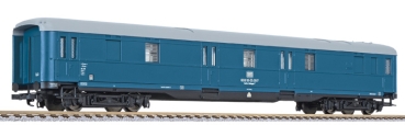 Liliput L334587 Geräte-Seilwagen 637 (Bahndienstwagen), ozeanblau, DB, Ep.IV