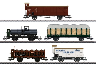 Güterwagen-Set K.W.St.E.