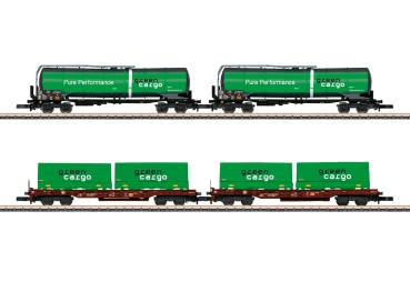 Güterwagen-Set Green Cargo
