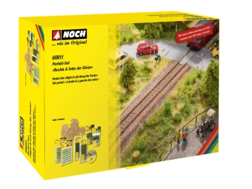 NOCH 60811 Perfekt-Set "Rechts & links der Gleise”