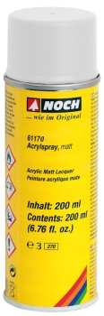 Acrylspray, matt, weiß