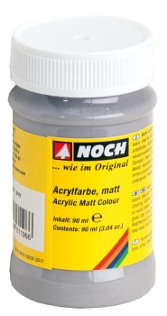 NOCH 61196 Acrylfarbe, matt, grau