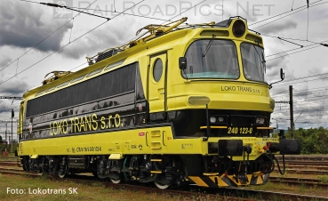 PIKO 51995 E-Lok Rh 240 Laminátka gelb-schwarz Lokotrans VI + DSS PluX22