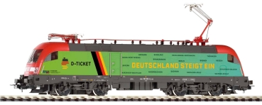 PIKO 57827 ~E-Lok Taurus Deutschland-Ticket DB AG VI + PluX22 Dec.