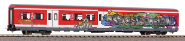 PIKO 58508 S-Bahn x-Wg. 2. Kl. DB AG vkrot V, mit Graffiti
