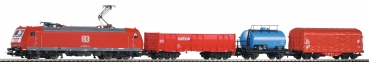 PIKO 59015 PSC wlan S-Set DB AG Güterzug BR 185 mit 3 wg. VI