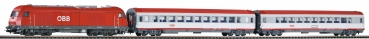 PIKO 59017 PSC wlan S-Set ÖBB Personenzug Rh 2016 mit 2 wg. VI