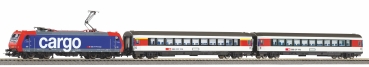 PIKO 59029 ontrol light Set mit Bettungsgleis SBB Personenzug