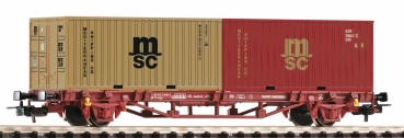PIKO 97153 Containertragwagen Lgs579 FS V "MSC"