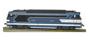 REE modeles MB-097 SAC Diesellokomotive BB-67522 der SNCF, Epoche III-IV, mit Sound