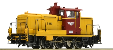 Diesellok Di5, gelb/braun    