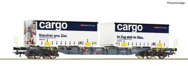 Roco 77341 Cont.Tragw. SBB+Container