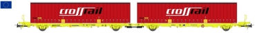 Doppel Containerwagen Laagrss