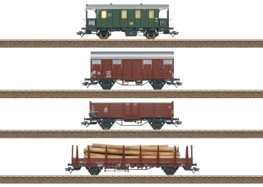 Trix 24140 Güterwagen-Set, DB, Ep. III
