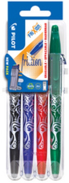 PILOT Tintenroller FRIXON Ball 4er Pack farbl. sortiert