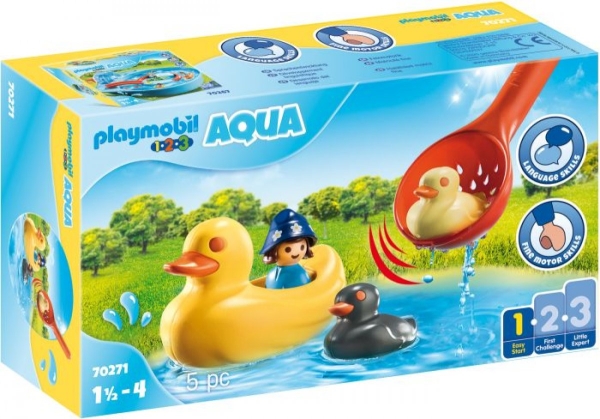 Playmobil 1-2-3 Aqua 70271 Entenfamilie