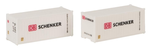 FALLER 182053 20'' Container DB, 2er-Set