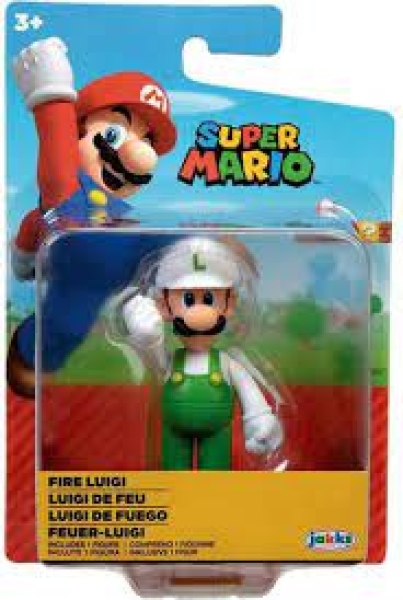 Super Mario (TM) Figuren Fire Luigi