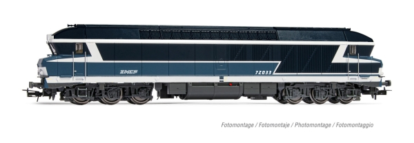 Jouef HJ2603 SNCF, Diesellokomotive CC 72033, Ep. IV-V