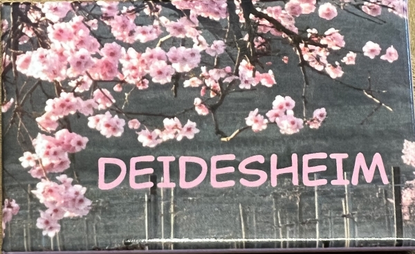 Kühlschrankmagnet Mandelblüte Deidesheim