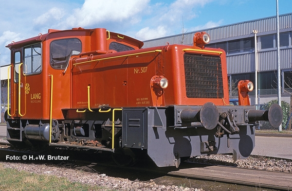 Liliput L162621 Diesel-Rangierlokomotive, Lok-Nr 507, Lang Recycling, Ep.V