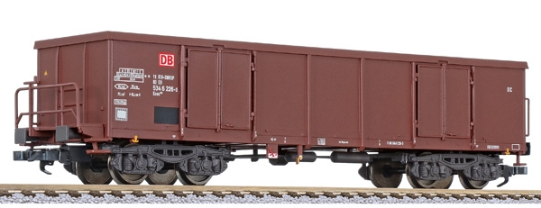Liliput L235601 off. Güterwagen mit Bremserbühne, Eaos 051, DB AG, Ep.V
