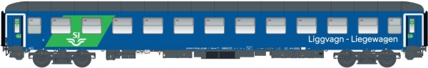 L.S.Models LS48096 Liegewagen Bvcmz 248.5 RDC/SJ, Ep.VI, EN 346