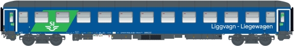 L.S.Models LS48098 Liegewagen Bvcmz 248.5 RDC/SJ, Ep.VI, EN 346, 3.Nr.