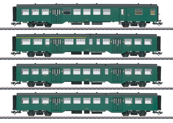 Personenwagen-Set M2 SNCB