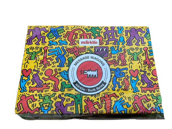 Märklin 48083 x Keith Haring Message Wagon H0 2. Edition