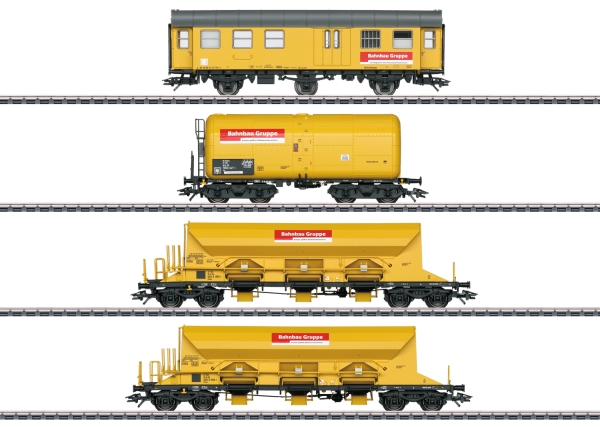 Wagen-Set Bahnbau Gruppe