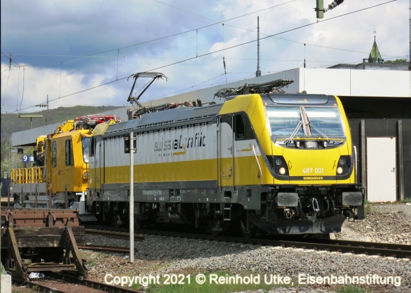 E-Lok BR 487 Swiss Rail Traff