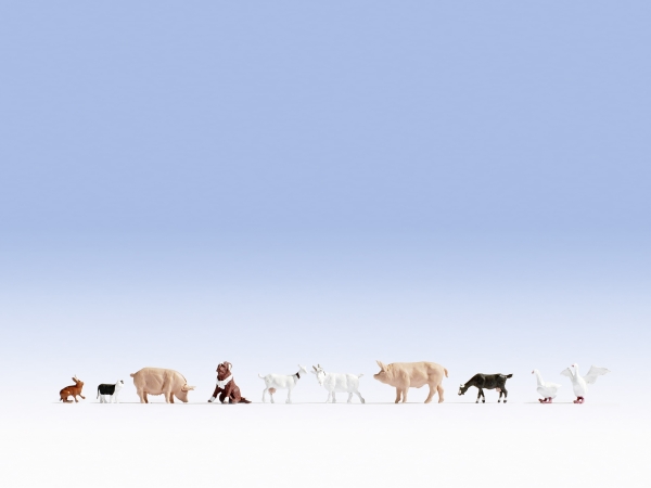 NOCH 36711 Tiere auf dem Bauernhof