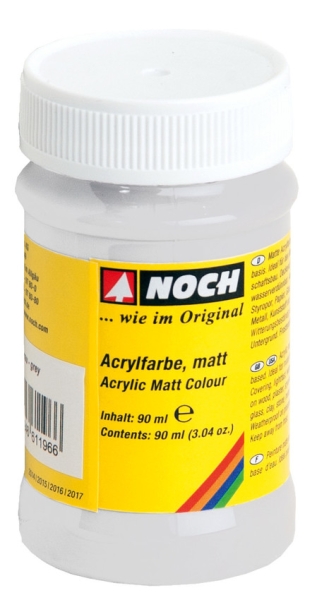 NOCH 61190 Acrylfarbe, matt, weiß