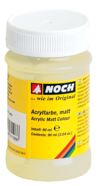 NOCH 61191 Acrylfarbe, matt, elfenbein